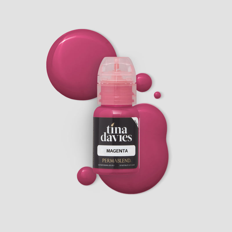 Perma Blend Tina Davies Magenta - PMU Pigments - Mithra Tattoo Supplies Canada