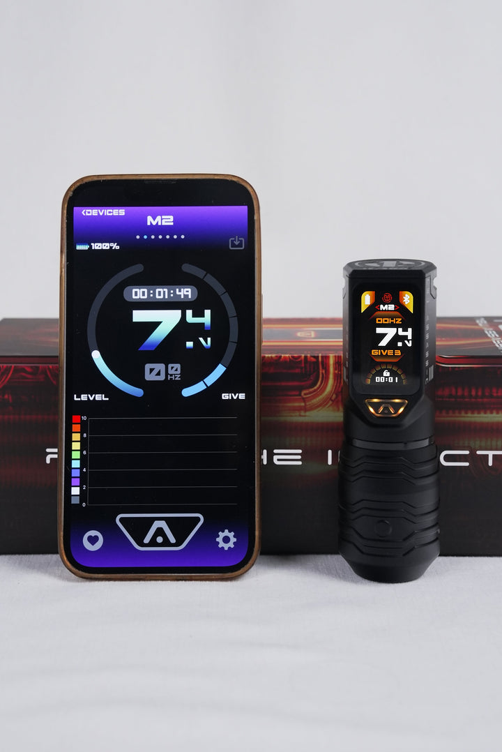 New Assassin Yue Pen III – Wireless Tattoo Pen Machine - Tattoo Machine - Mithra Tattoo Supplies Canada