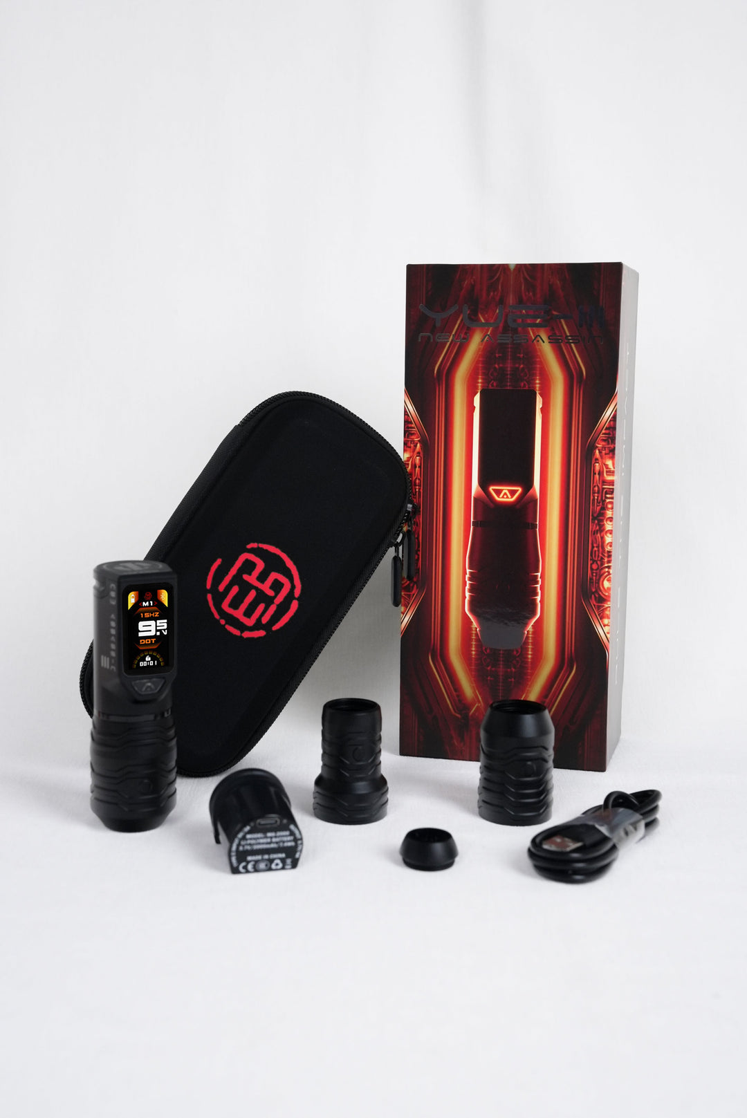 New Assassin Yue Pen III – Wireless Tattoo Pen Machine - Tattoo Machine - Mithra Tattoo Supplies Canada