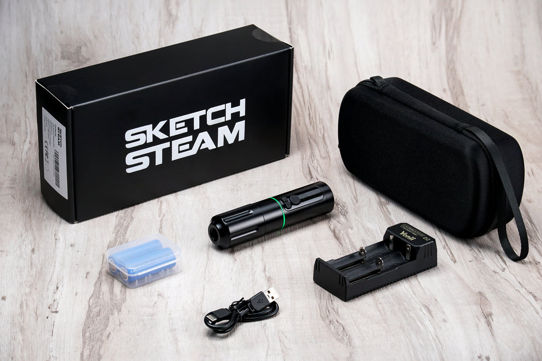 額縁 AI TENITAS SKETCH STEAM TATTOO MACHINE Ai-Tenitas Tattoo Machines - Professional Equipment - Mithra