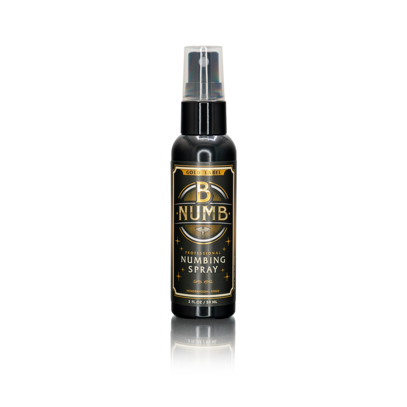 Inkeeze Numbing Spray Gold Label - Tattoo Care - Mithra Tattoo Supplies Canada