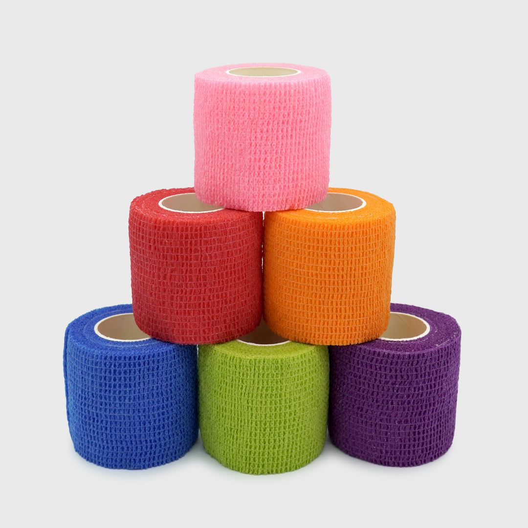 Self Adhesive Elastic Wraps - Station Prep. & Barriers - Mithra Tattoo Supplies Canada
