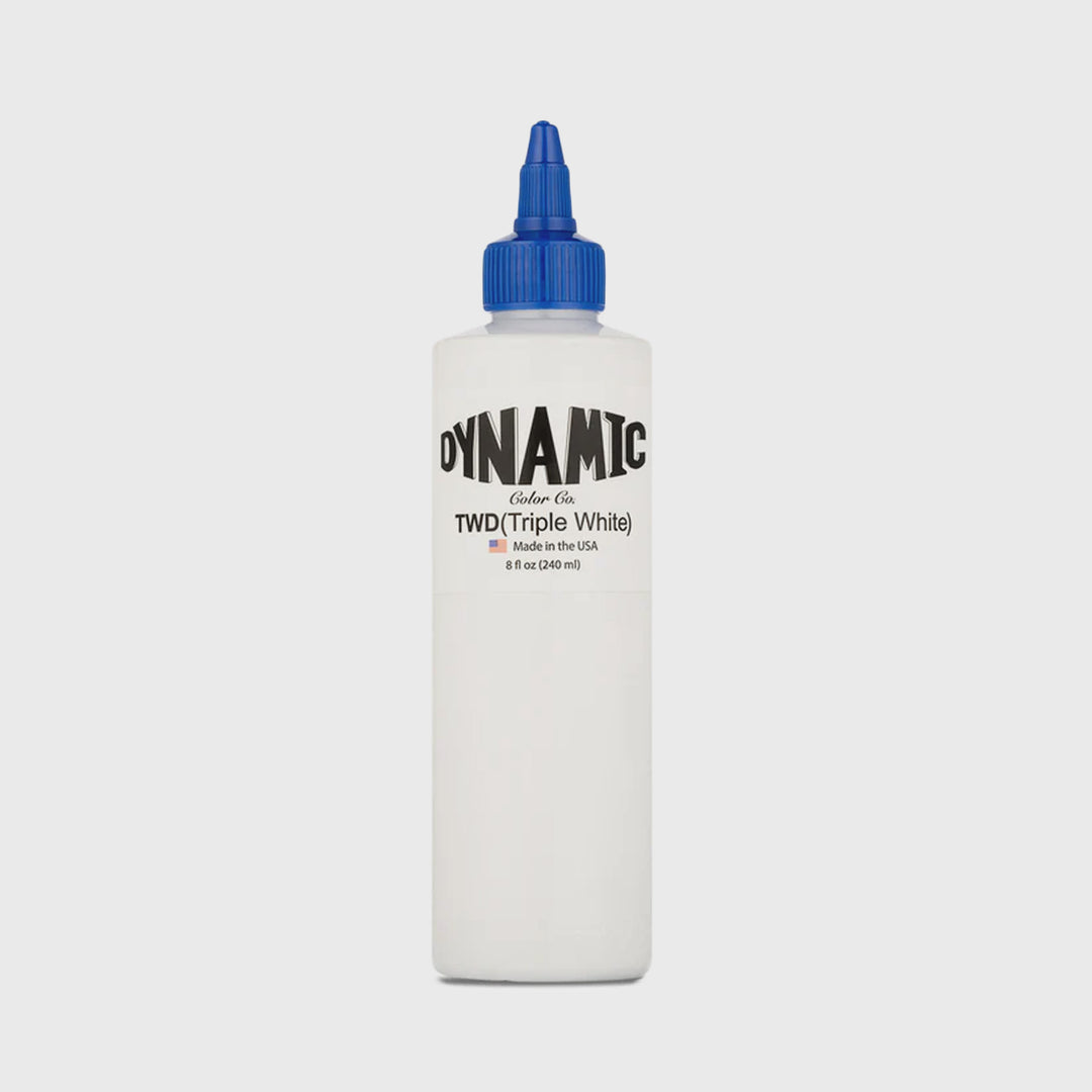 Dynamic Triple White Tattoo Ink - Tattoo Ink - Mithra Tattoo Supplies Canada