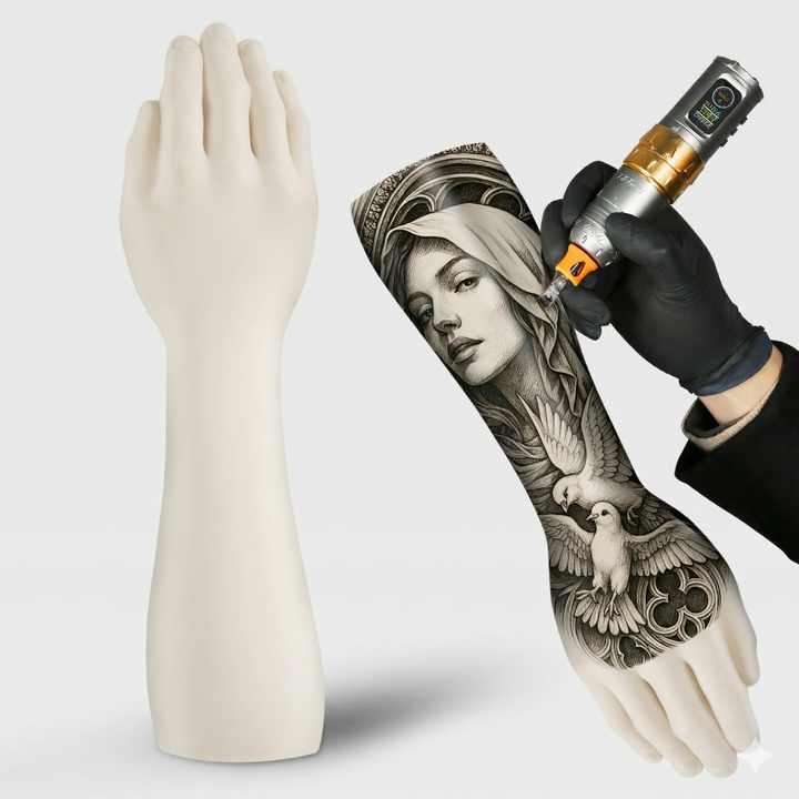Taidu Silicone Arm Tattoo Short - Station Prep. & Barriers - Mithra Tattoo Supplies Canada