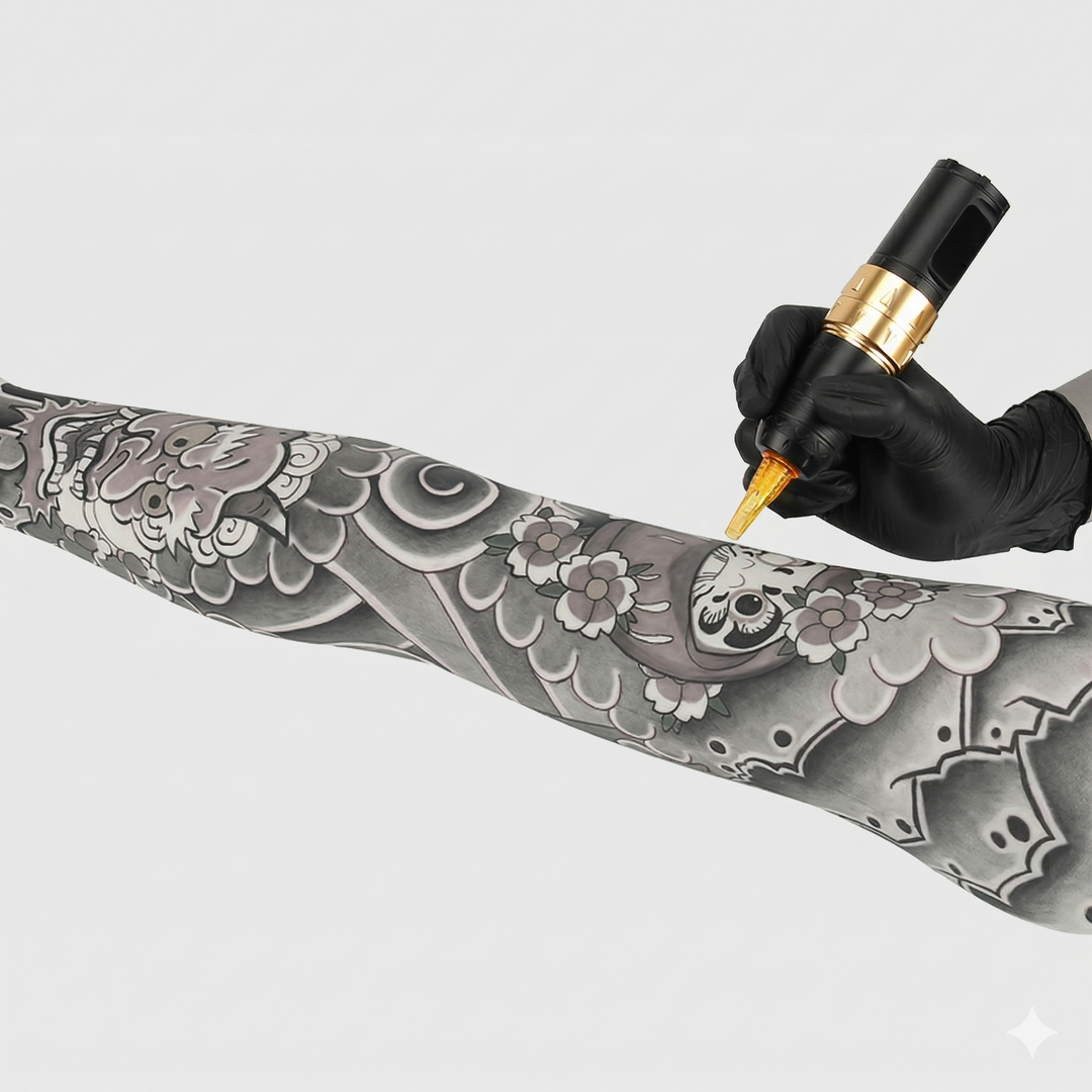 Taidu Silicone Arm Tattoo Long - Station Prep. & Barriers - Mithra Tattoo Supplies Canada