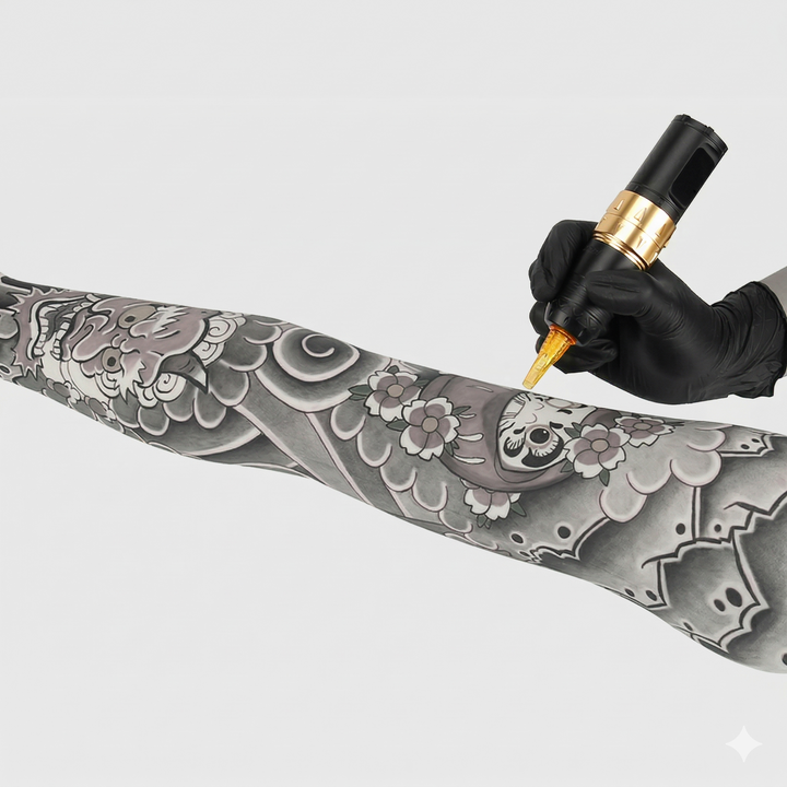 Taidu Silicone Arm Tattoo Long - Station Prep. & Barriers - Mithra Tattoo Supplies Canada
