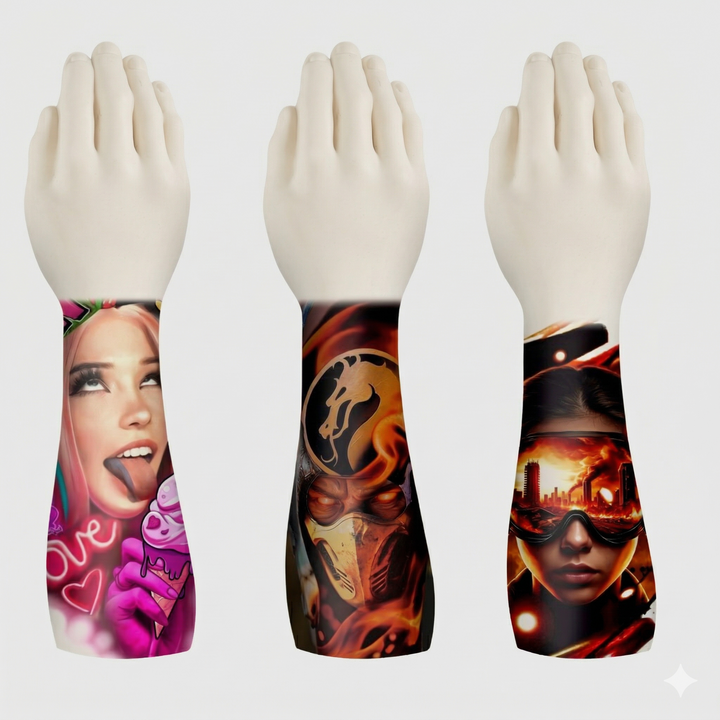 Taidu Silicone Arm Tattoo Short - Station Prep. & Barriers - Mithra Tattoo Supplies Canada