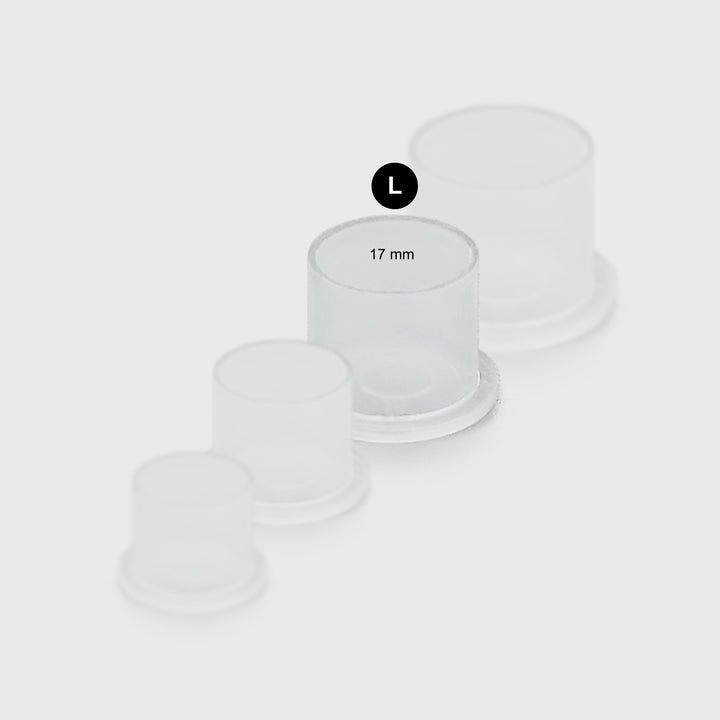 Dynarex Ink Caps with Base - Station Prep. & Barriers - Mithra Tattoo Supplies Canada