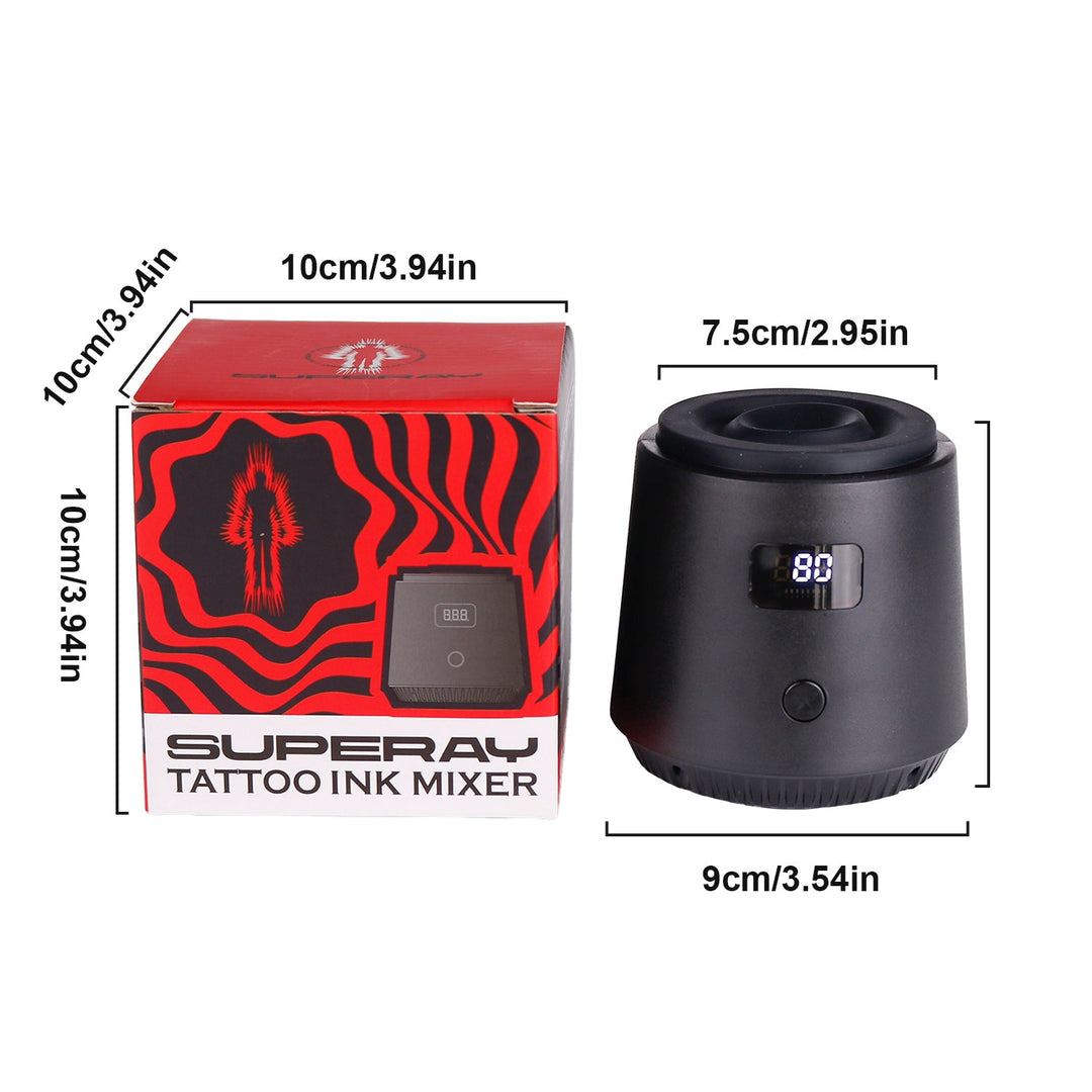 Superay Tattoo Ink Shaker - Station Prep. & Barriers - Mithra Tattoo Supplies Canada