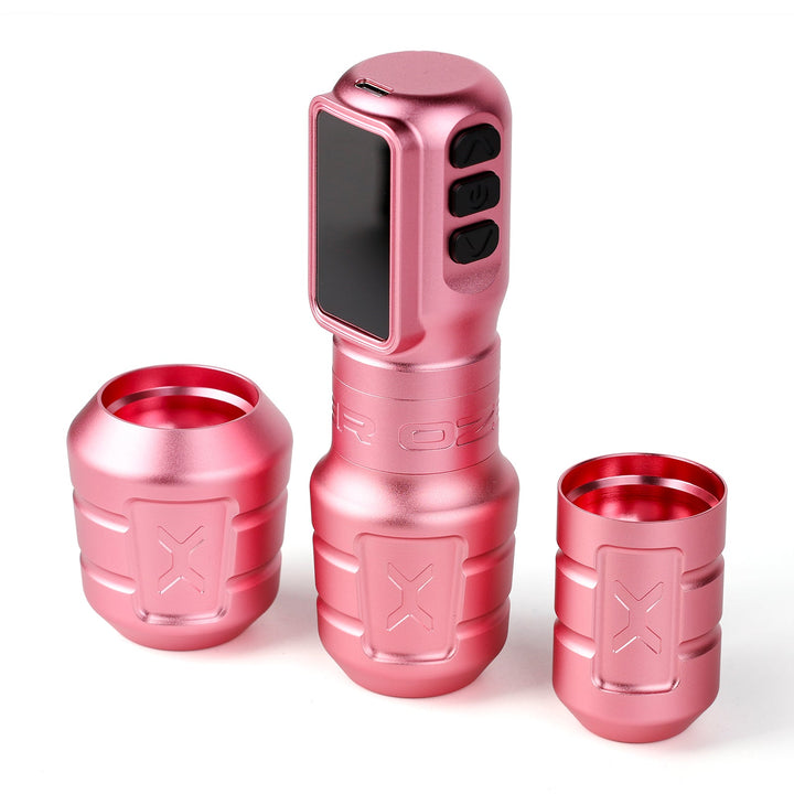 Ozer Channel X Tattoo Machine - Pink - Tattoo Machine - Mithra Tattoo Supplies Canada
