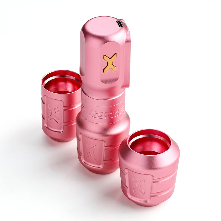 Ozer Channel X Tattoo Machine - Pink - Tattoo Machine - Mithra Tattoo Supplies Canada