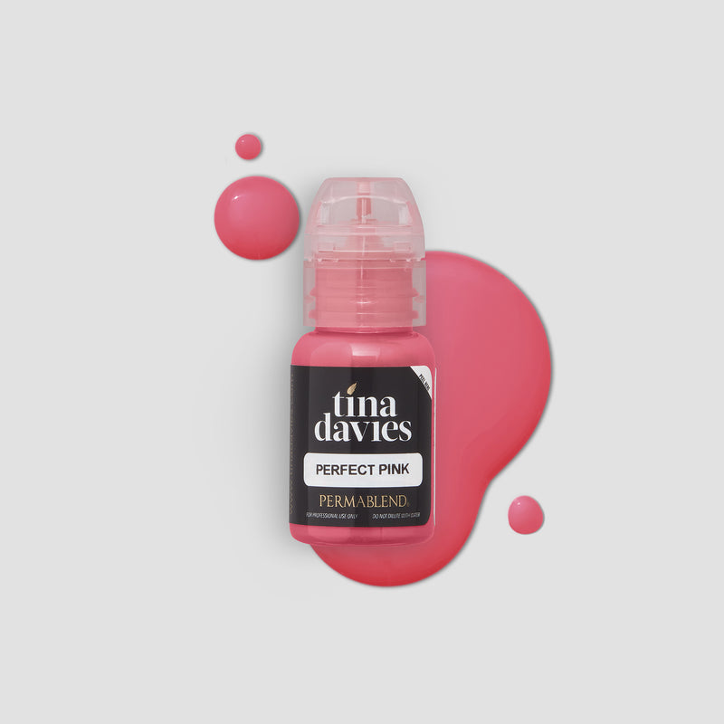Perma Blend Tina Davies Perfect Pink - PMU Pigments - Mithra Tattoo Supplies Canada