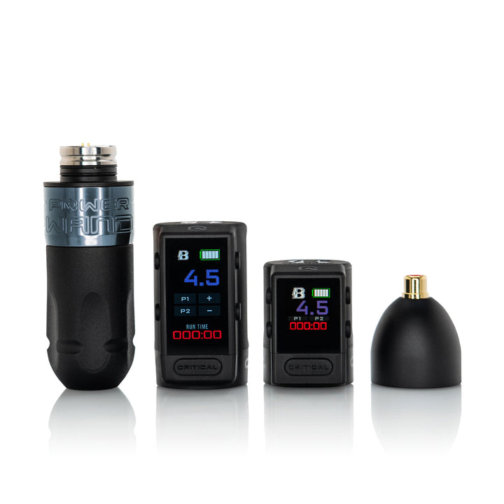 The Bishop Power Wand with Advanced Battery - Full Set - Tattoo Machine - Mithra Tattoo Supplies Canada