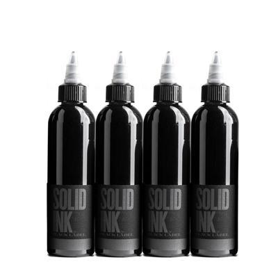 Solid Ink Black Label | Grey Wash Medium - Tattoo Ink - Mithra Tattoo Supplies Canada