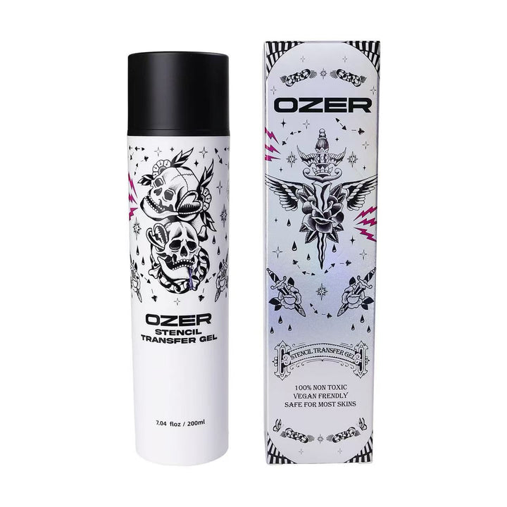 Ozer Tattoo Stencil Transfer Gel - Station Prep. & Barriers - Mithra Tattoo Supplies Canada
