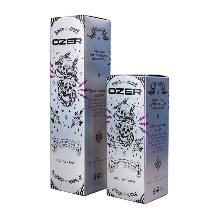 Ozer Tattoo Stencil Transfer Gel - Station Prep. & Barriers - Mithra Tattoo Supplies Canada
