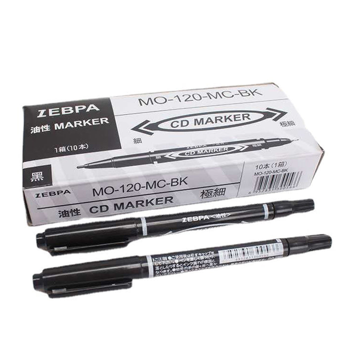 Skin Markers - Box of 10 (Red or Black) - Station Prep. & Barriers - Mithra Tattoo Supplies Canada