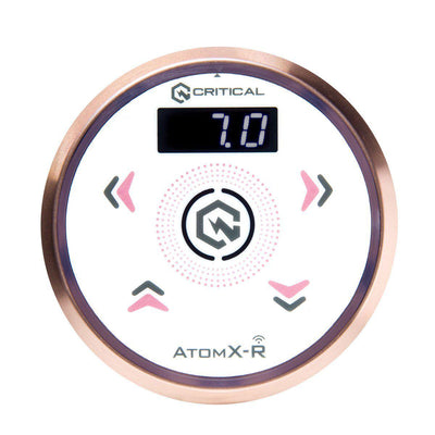 Critical Tattoo - AtomX-R Rose Gold with White Power Supply - Power Supplies & Accessory - Mithra Tattoo Supplies Canada