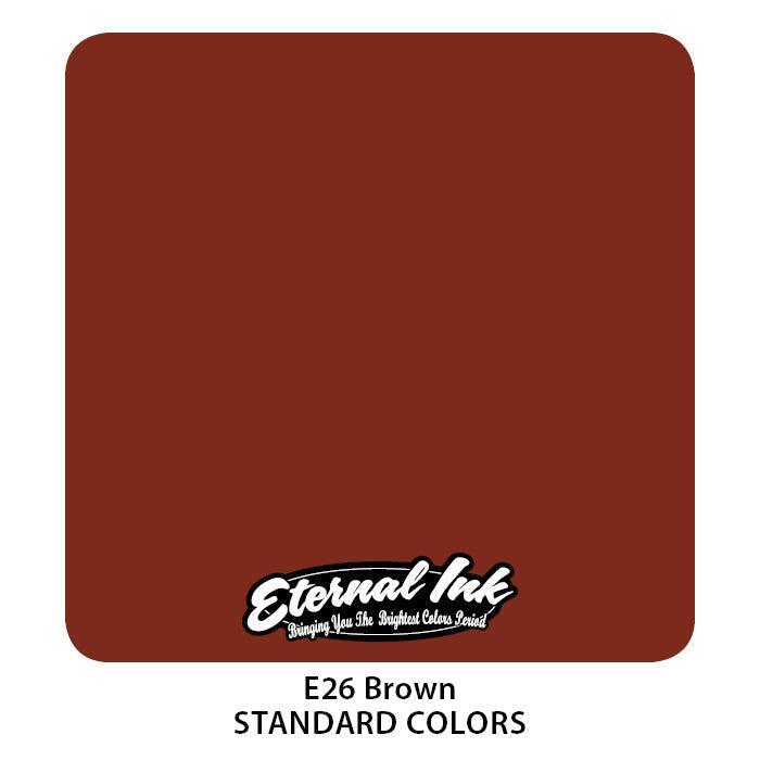 Eternal Ink Brown - Tattoo Ink - Mithra Tattoo Supplies Canada