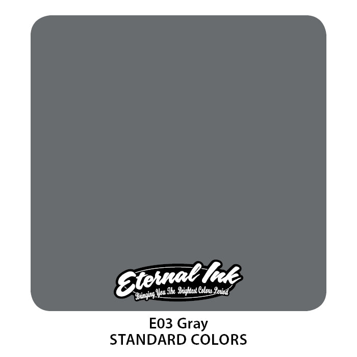 Eternal Ink Gray - Tattoo Ink - Mithra Tattoo Supplies Canada