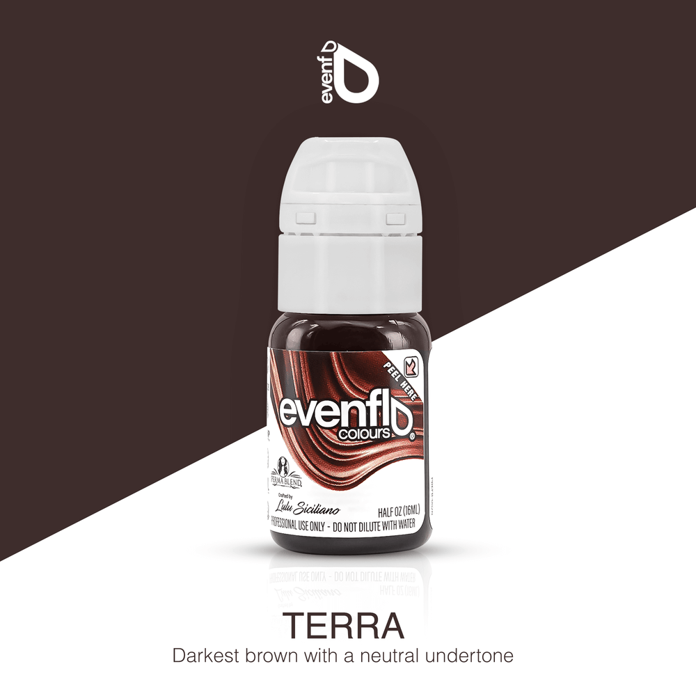 Perma Blend Evenflo Terra - PMU Pigments - Mithra Tattoo Supplies Canada