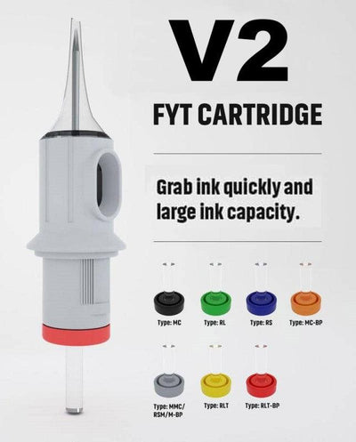 FYT V2 Round Liner Cartridges - Cartridges - Mithra Tattoo Supplies Canada