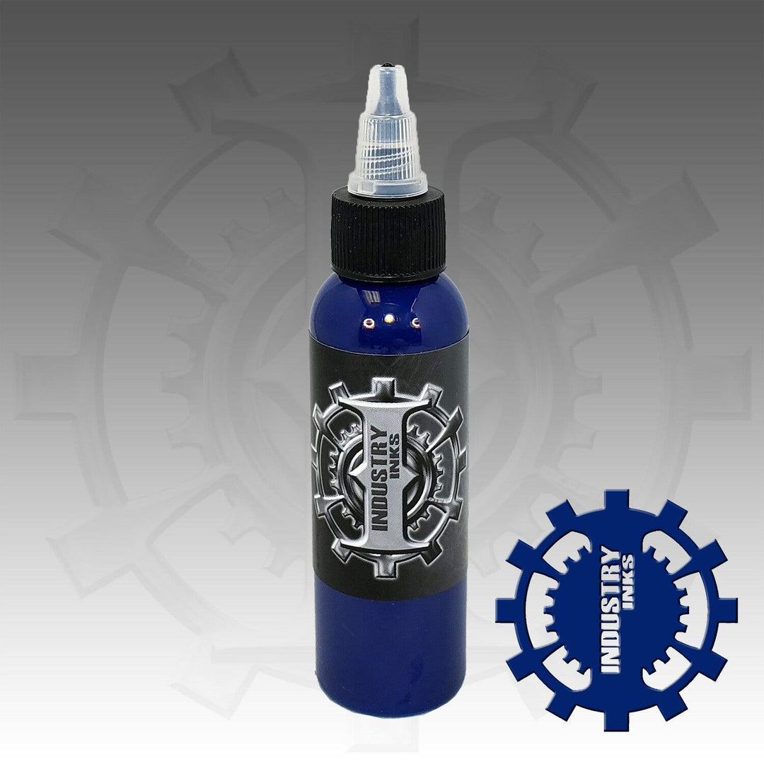 Industry Ink Denim Blue - Tattoo Ink - Mithra Tattoo Supplies Canada