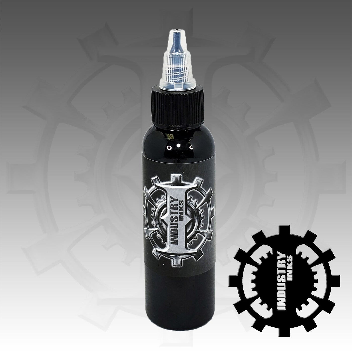 Industry Ink Everyday Black - Tattoo Ink - Mithra Tattoo Supplies Canada
