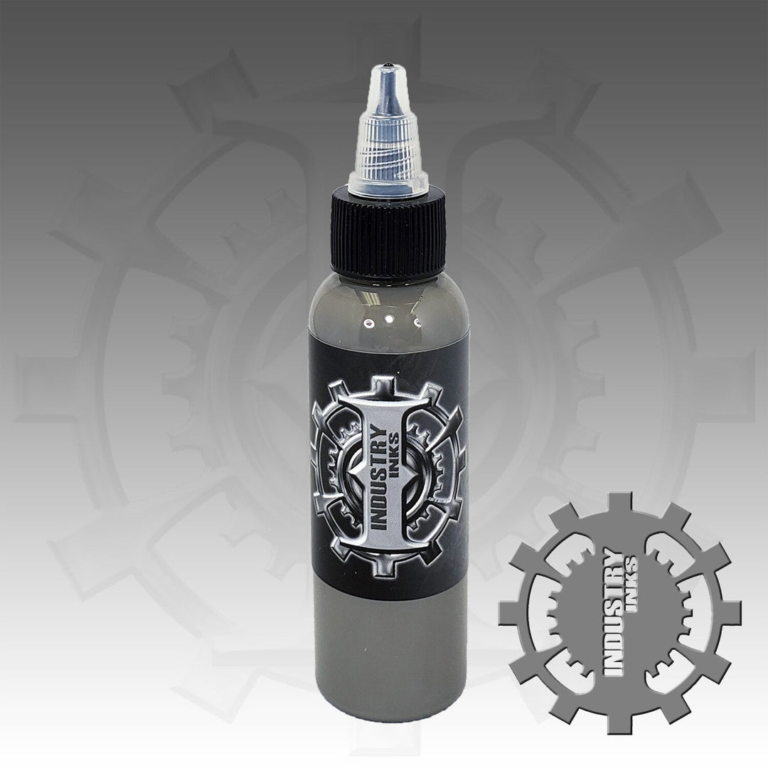 Industry Ink Grey - Tattoo Ink - Mithra Tattoo Supplies Canada