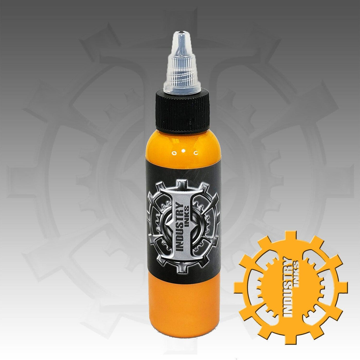 Industry Ink Yellow Ochre - Tattoo Ink - Mithra Tattoo Supplies Canada