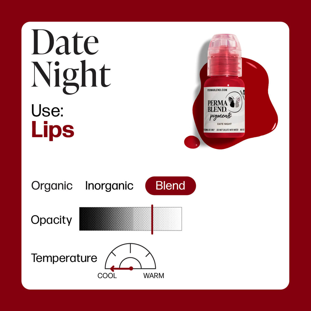 Perma Blend Date Night - PMU Pigments - Mithra Tattoo Supplies Canada