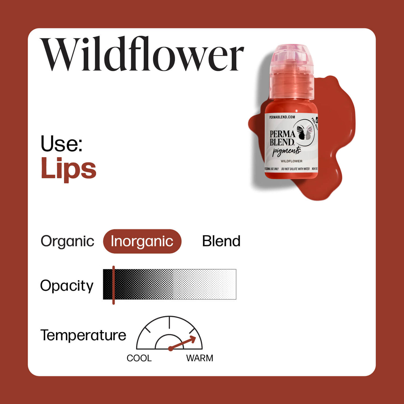 Perma Blend Wildflower - PMU Pigments - Mithra Tattoo Supplies Canada