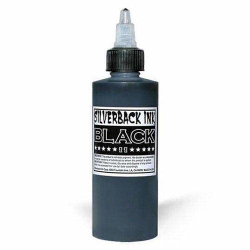 Silverback Ink Black "11" - Tattoo Ink - Mithra Tattoo Supplies Canada