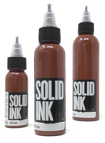 Solid Ink Brown - Tattoo Ink - Mithra Tattoo Supplies Canada