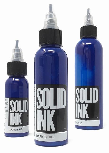 Solid Ink Dark Blue - Tattoo Ink – Mithra Tattoo Supplies