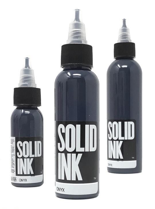 Solid Ink Onyx - Tattoo Ink – Mithra Tattoo Supplies