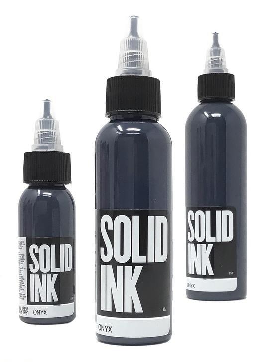 Solid Ink Onyx - Tattoo Ink - Mithra Tattoo Supplies Canada