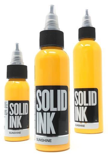 Solid Ink Sunshine - Tattoo Ink - Mithra Tattoo Supplies Canada