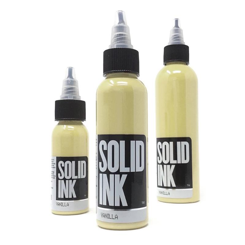 Solid Ink Vanilla - Tattoo Ink - Mithra Tattoo Supplies Canada