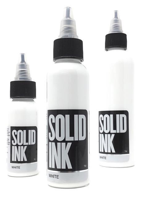 Solid Ink White - Tattoo Ink - Mithra Tattoo Supplies Canada
