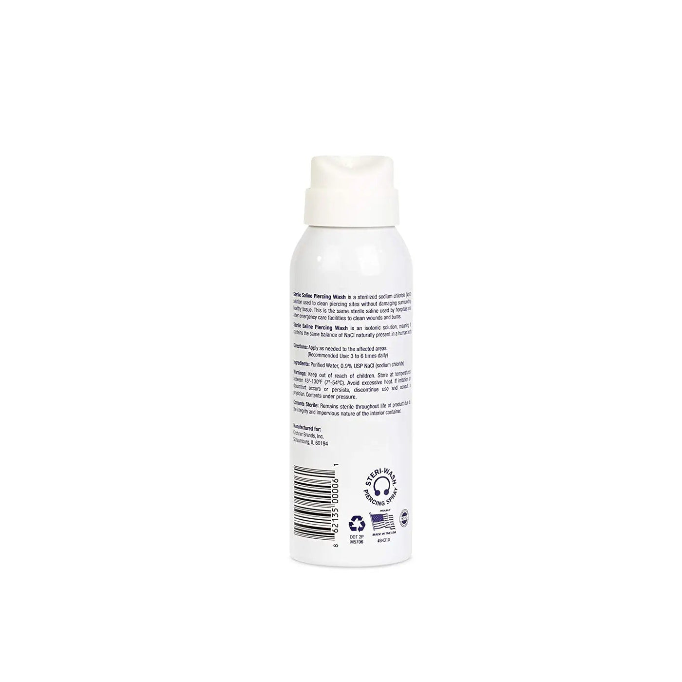 Steri Wash Aftercare Piercing Spray - Piercing Aftercare - Mithra Tattoo Supplies Canada