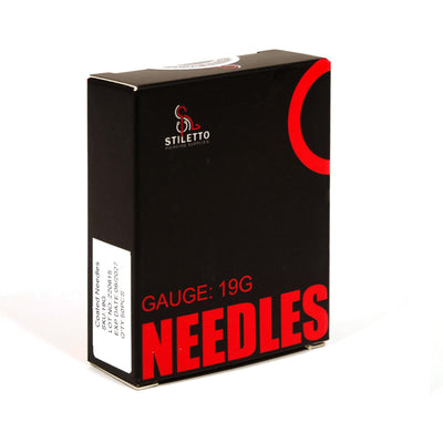 Stiletto Piercing Needles - 19G - Piercing Needles - Mithra Tattoo Supplies Canada
