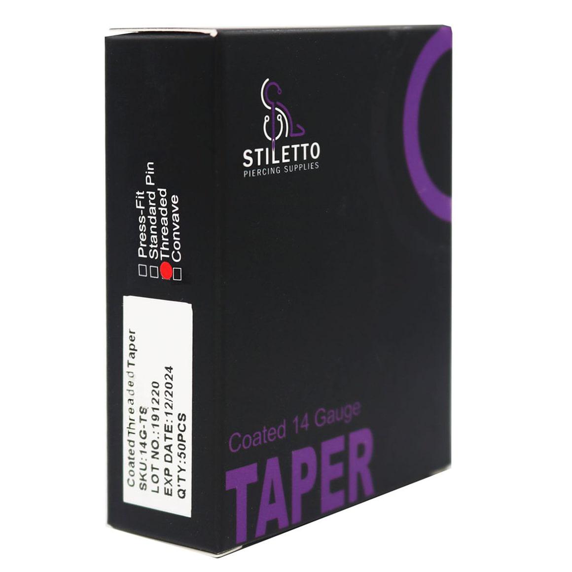 Stiletto Piercing Tapers - 14G - Piercing Tapers - Mithra Tattoo Supplies Canada