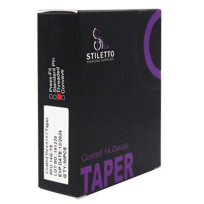 Stiletto Piercing Tapers - 14G - Piercing Tapers - Mithra Tattoo Supplies Canada