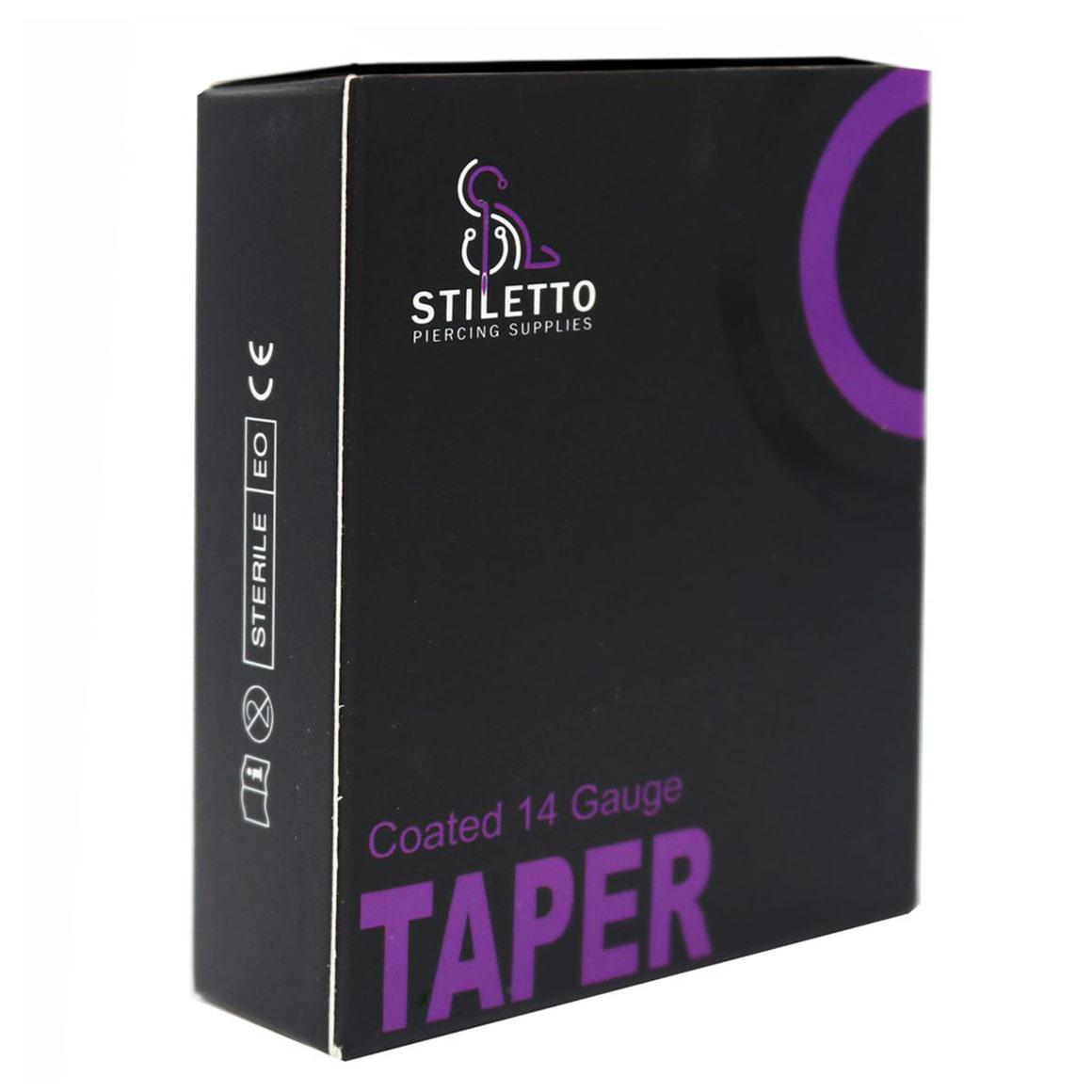 Stiletto Piercing Tapers - 14G - Piercing Tapers - Mithra Tattoo Supplies Canada